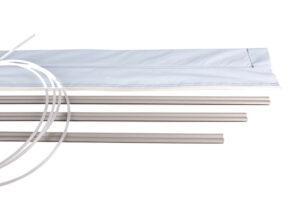 Set di adattatori magnetici per il fissaggio della tenda parasole dell'autobus