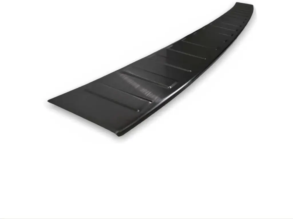 Ladekantenschutz Edelstahl schwarz gebürstet für VW T6 / T6.1 Heckklappe, ab 2015