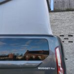 Thermoschutz-Paket Ford Nugget PLUS V362 ab 2014: Aufstelldach und Fahrerhausscheiben mit Seitenfenster (außen)