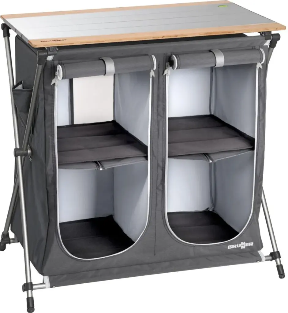 Aufbewahrungsmöbel Brunner Razor Ultralight CT extrem kompaktes Packmaß