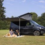Fiamma Markise F43van für VW T6.1/ T6/ T5  California Beach/Ocean/Coast/Comfortline-Deep Black