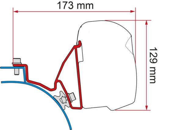 Fiamma Markise F43van für VW T5 California – Bild 10
