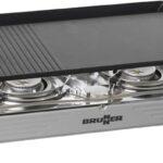 Zweiflammiger Gaskocher mit Kartusche DEVIL DOUBLE GRILL