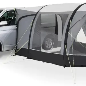 Aufblasbares Busvorzelt Kampa Action Air mit einfacher Montage für Campingbusse