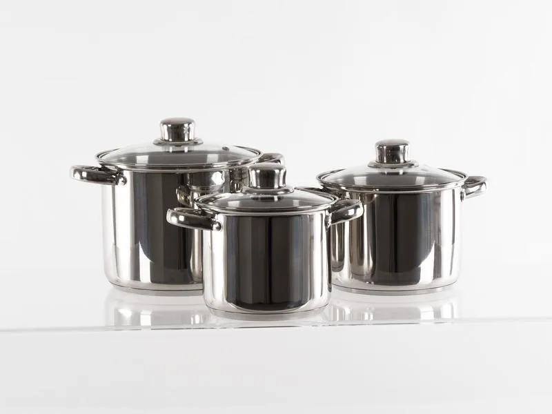 Edelstahl Topfset 6tl