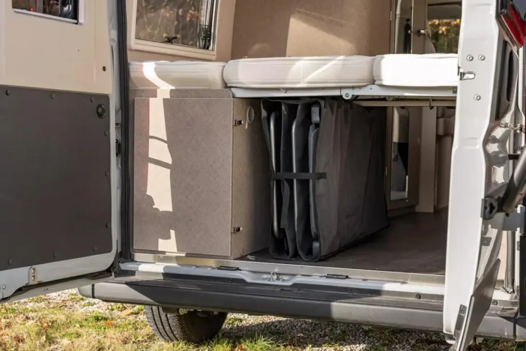 Stauraumtasche für die Heckgarage