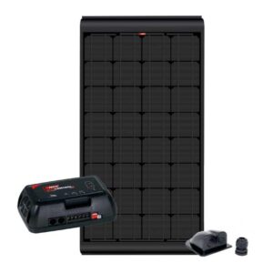 Solaranlage Komplettset NDS BlackSolar 185W speziell für Kastenwagen