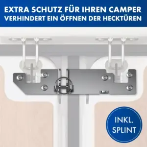 Robusta serratura per porta posteriore, protezione antifurto per Fiat Ducato, Citroen Jumper e Peugeot Boxer