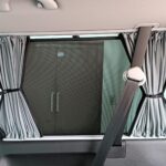 Set di tendine completo per VW T5 / T6 Multivan e Caravelle per tutti i 5 finestrini