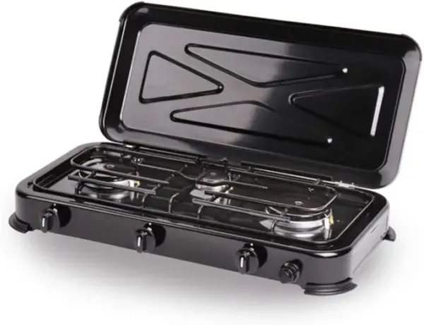 Mary 3-burner gas stove, 30 mbar – Power for van life & camping