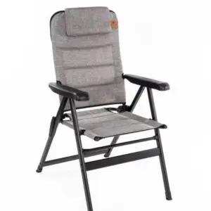 Holiday Travel Malaga Plus Campingstuhl klappbar mit komfortabler ausziehbarer Kopfstütze