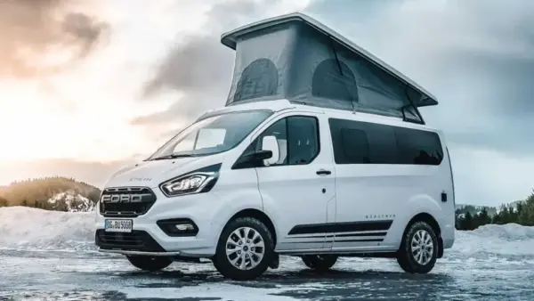 Thermoschutz aussen Schlaf-/Aufstelldach Ford V710 Bürstner Copa C500 Kurzer Radstand - immagine 1