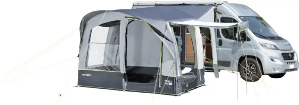 Brunner Tech Trails HC Bus Tent 320 × 220 cm – freestanding inflatable bus awning with AIR Tech
