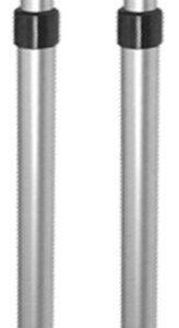 Pali telescopici leggeri in alluminio per tende da campeggio stabili e facili da maneggiare.