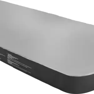 Brunner Somni 3D selbstaufblasende Luftmatratze 200 mal 76 Zentimeter in Grau