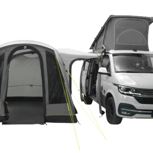 Tendalino dell'autobus Wolfsburg Air agganciato al veicolo