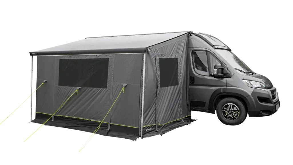 Outwell Sideroads Awning Room – kompaktes Markisenvorzelt für Kastenwagen & Reisemobile