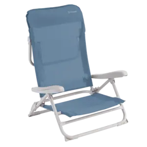 Outwell Seaford Ocean Blue Liegestuhl klappbar und ideal für den Strand