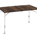 Outwell Berland L Campingtisch mit höhenverstellbaren Beinen beim Camping