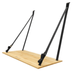 Tavolo pieghevole Outwell Van FlexDeck per camper con porte scorrevoli, dotato di un piano robusto e resistente alle intemperie