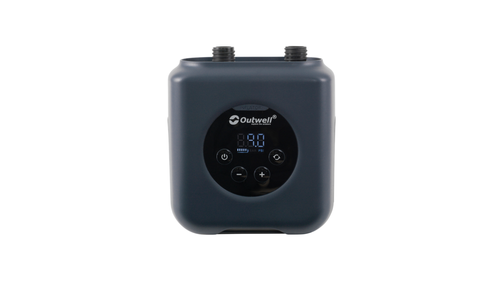 Pompa ad alta pressione ricaricabile Outwell TEMPEST: compatta, potente e intelligente