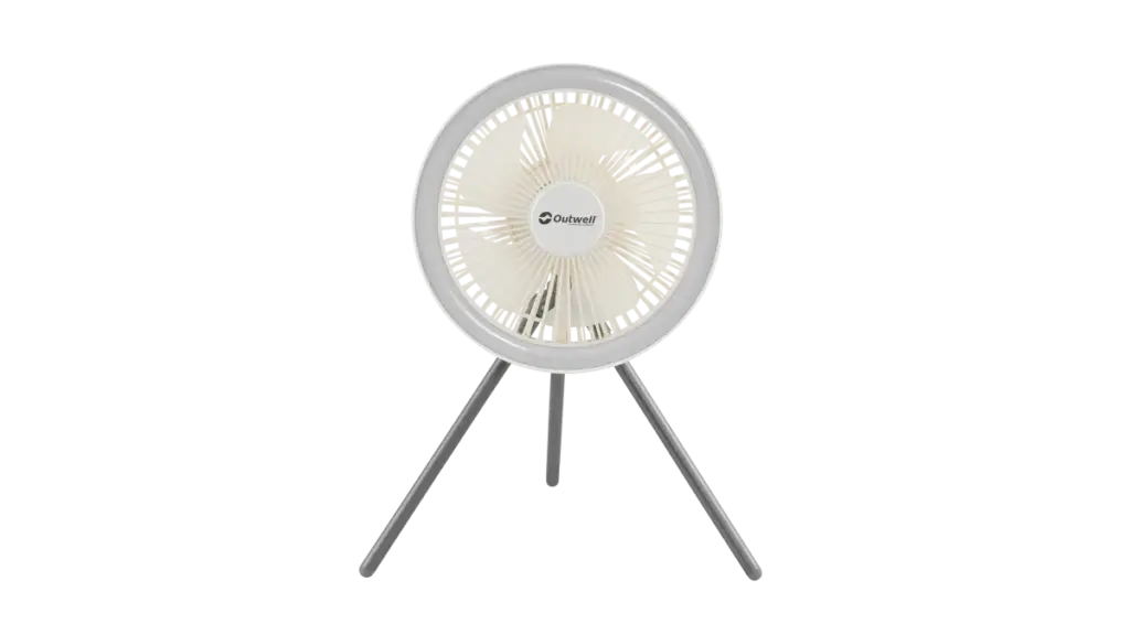 Outwell ERYON – Rechargeable Camping Fan with LED