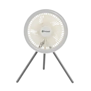 Outwell ERYON wiederaufladbarer Camping Ventilator mit integriertem LED Licht für Zelte