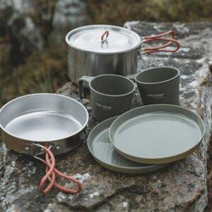camping geschirr set 2 personen