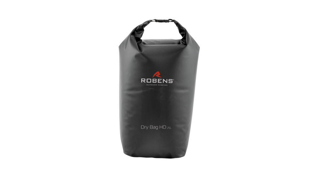 Borsa impermeabile Robens Pack Bag HD 25 L: robusta, impermeabile e perfettamente organizzata