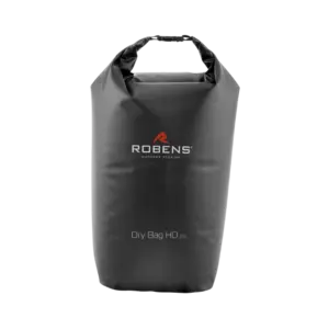 Borsa impermeabile Robens Pack Bag HD 25 L realizzata in materiale robusto per uso esterno