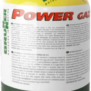 Brunner Powergaz Schraub-Ventilkartusche 450 g kompakte Energiequelle für mobile Gaskocher
