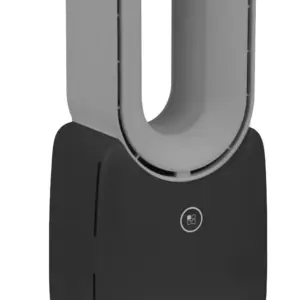 Wiederaufladbarer Brunner Fairwind Tischventilator in Grau fuer eine angenehme frische Brise