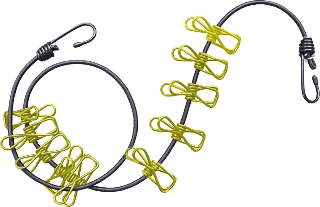 Brunner Bone Dry Outdoor-Wäscheleine – flexibel, leicht & unverzichtbar beim Camping