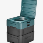 Toilette mobile saldabile Clesana X1 per campeggio autosufficiente senza acqua e prodotti chimici