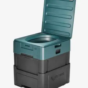 Toilette mobile saldabile Clesana X1 per campeggio autosufficiente senza acqua e prodotti chimici