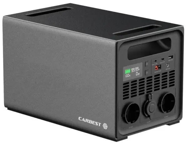 Carbest Energy Qube 800 – Mobile Power Station for Camping, Van & Outdoor Use