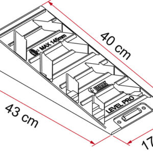 Rutschfeste Auffahrkeile Van VW T6