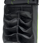 L'organizzatore per scarpe Camp4 per 12 paia di scarpe offre ai campeggiatori un'organizzazione salvaspazio.