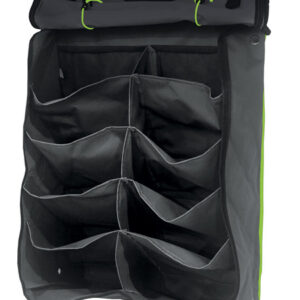 Camp4 Schuh-Organizer für 12 Schuh-Paare im Camping-Einsatz