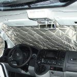 Tappetino termico in 3 pezzi per cabina di guida VW T5 T6 T6.1 con isolamento interno premium a 9 strati