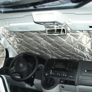 Tappetino termico in 3 pezzi per cabina di guida VW T5 T6 T6.1 con isolamento interno premium a 9 strati