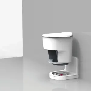 Clesana C1 wasserlose Toilette mit L-Adapter für hygienische Nutzung ohne Chemie