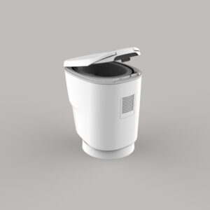 Clesana C1 wasserlose Camping Toilette Rundsockel