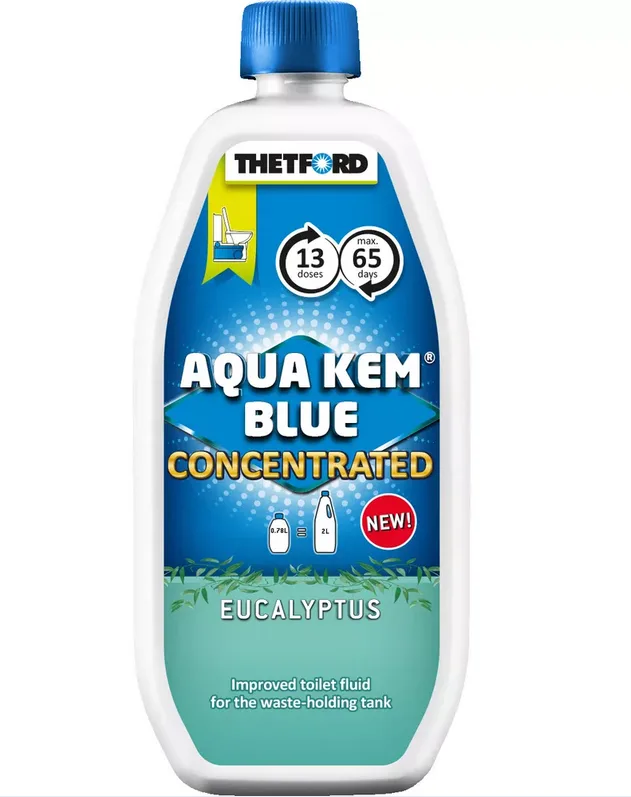 Thetford Aqua Kem Blue Concentrated Eucalyptus Sanitary Fluid – 780 ml