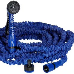 Camp4 Flexibler Wasserschlauch mit Sprühpistole dehnbar von 7,5 bis 22,5 Meter