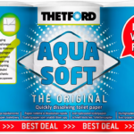 Thetford Aqua Soft BAG 6 – Carta igienica a rapida dissoluzione per WC da campeggio (6 rotoli)