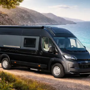 Bravia Swan 636 Pop Campervan with pop-up roof for maximum freedom while traveling