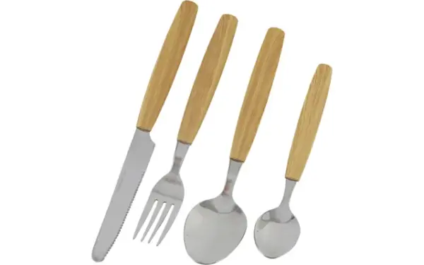 Set di posate Outwell Cordona Box da 16 pezzi con scatola portaoggetti