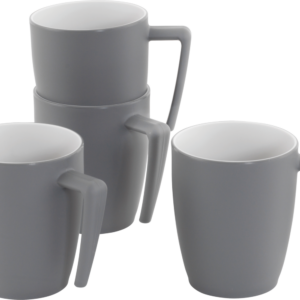 Set di tazze Outwell Gala Grey Mist 4 pezzi