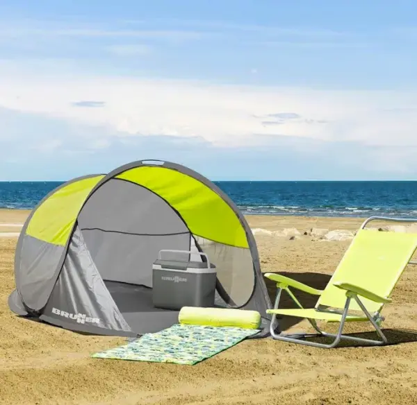 Brunner Bayou Pop-Up Beach Shelter – UV 50+ Sun Protection for Beach & Garden